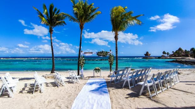 Boda en la Playa en el Hotel Catalonia Riviera Maya