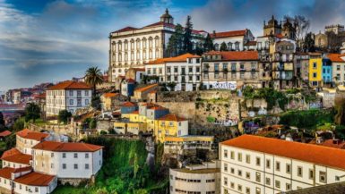 Panorámica de la ciudad de Oporto