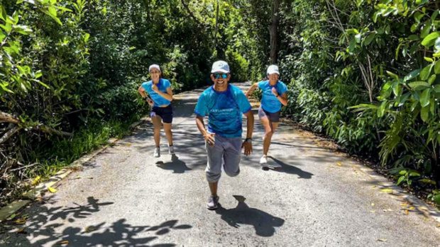 Participantes en la Carrera Catalonia 5K