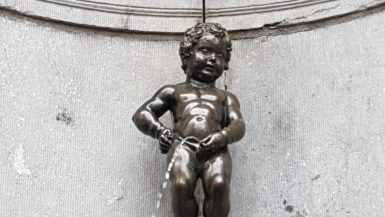 Manneken Pis en Bruselas