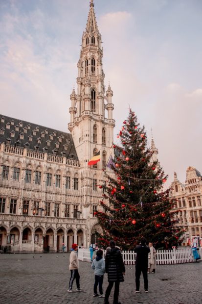 Bruselas en diciembre, Navidad