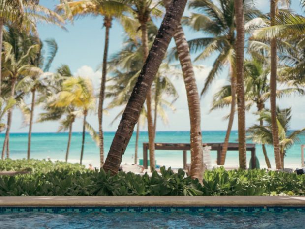 Vistas desde el hotel Catalonia Royal Tulum