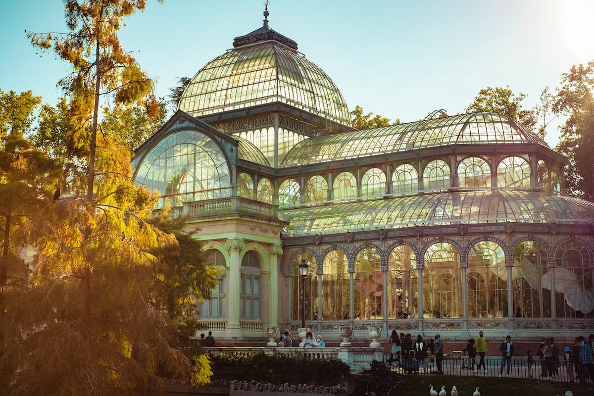 Palacio de Cristal en Madrid