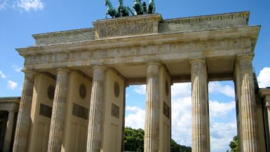 Puerta de Brandenburgo en Berlín