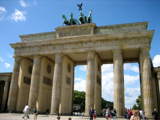 Puerta de Brandenburgo en Berlín