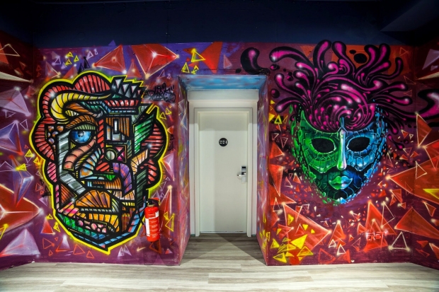 Hotel en Berlín - Grafiti Catalonia Mitte
