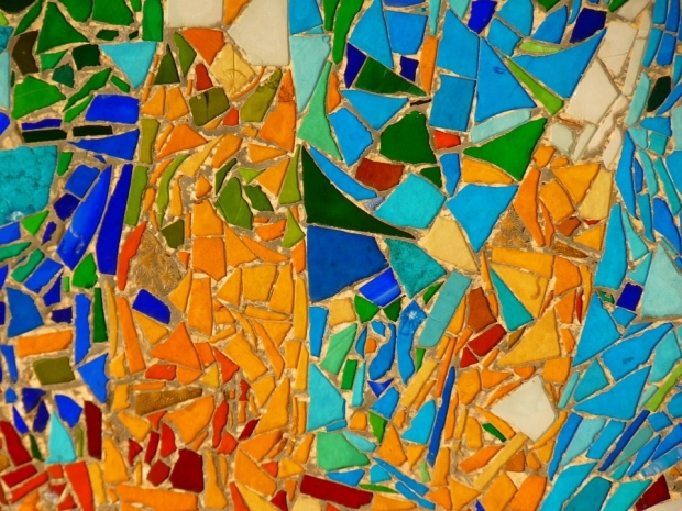 mosaico park Güell gaudi