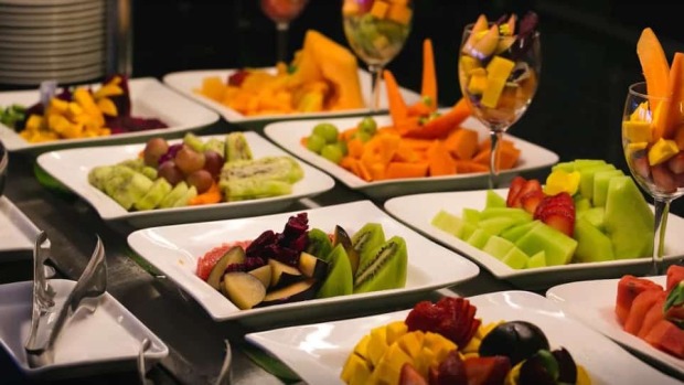 desayuno en el hotel