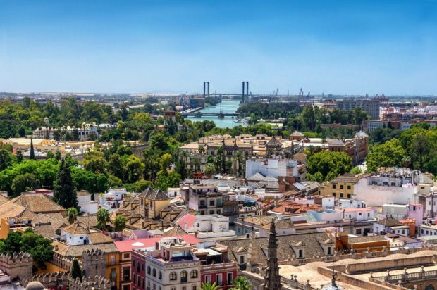 Vistas de la ciudad se Sevilla