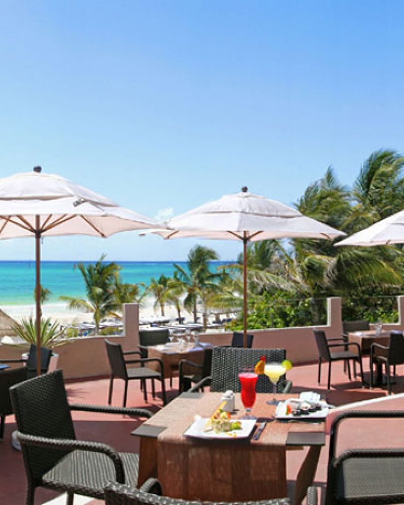 catalonia hotels, restaurantes a la carta, playa maroma