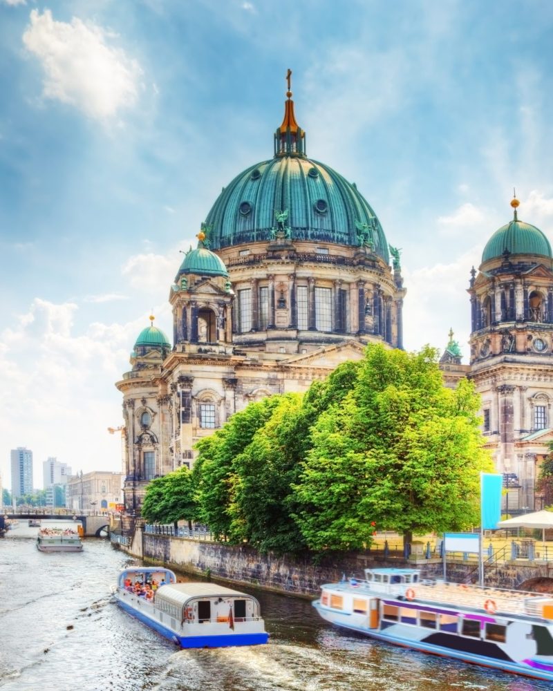 Berlin Cathedral. German Berliner Dom. A famous landmark on the Museum Island in Mitte, Berlin, Germany.