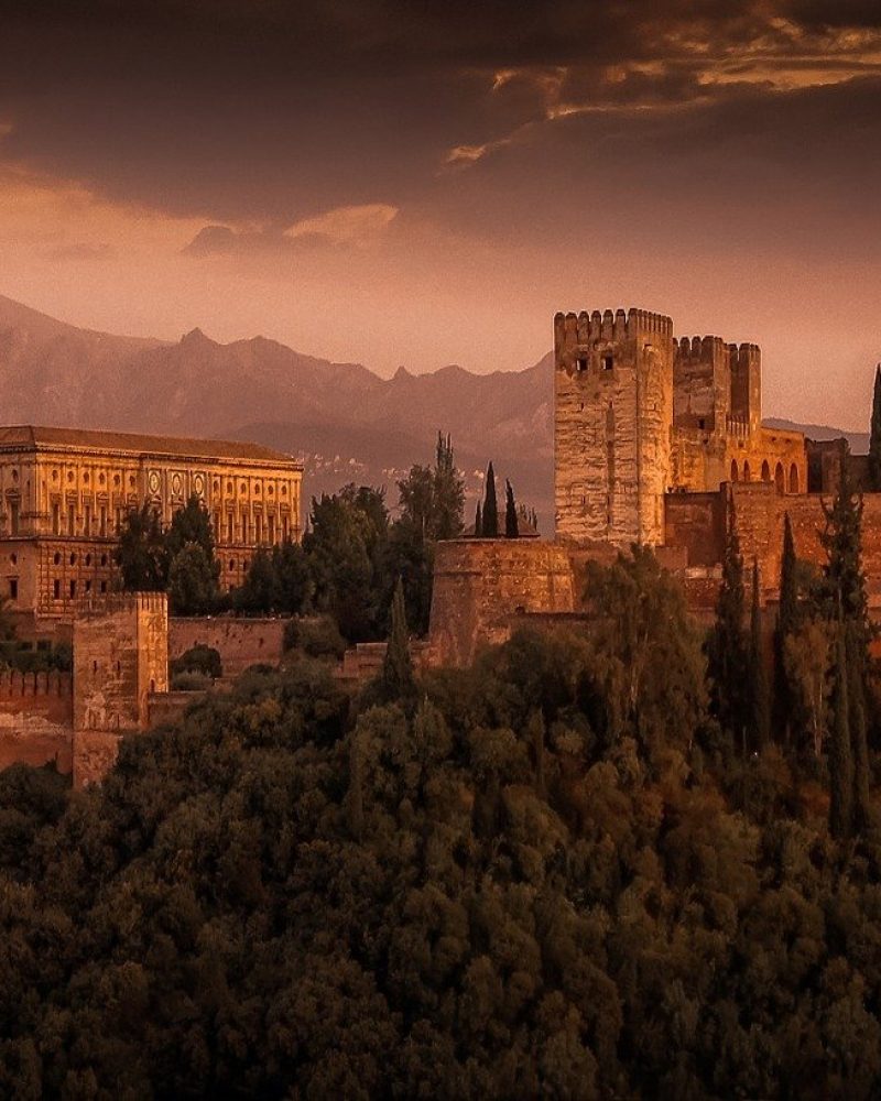 Vistas de la Alhambra de Granada