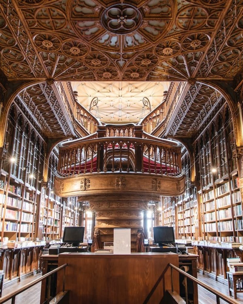 Librería Lello en Porto