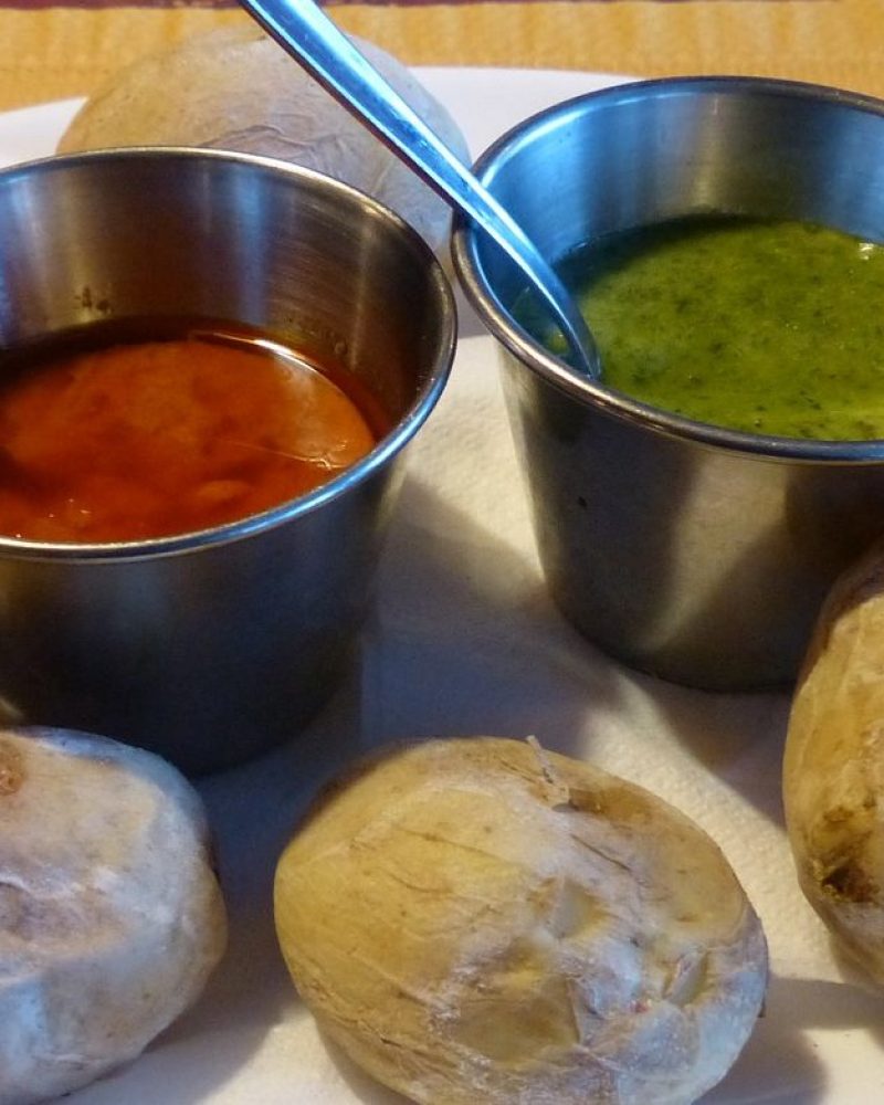 Papas arrugadas con mojo