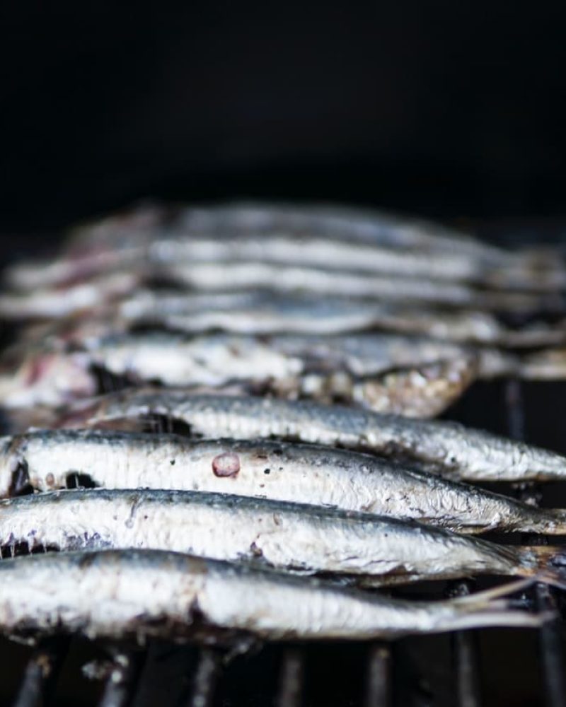 Sardinas, gastronomía de Portugal