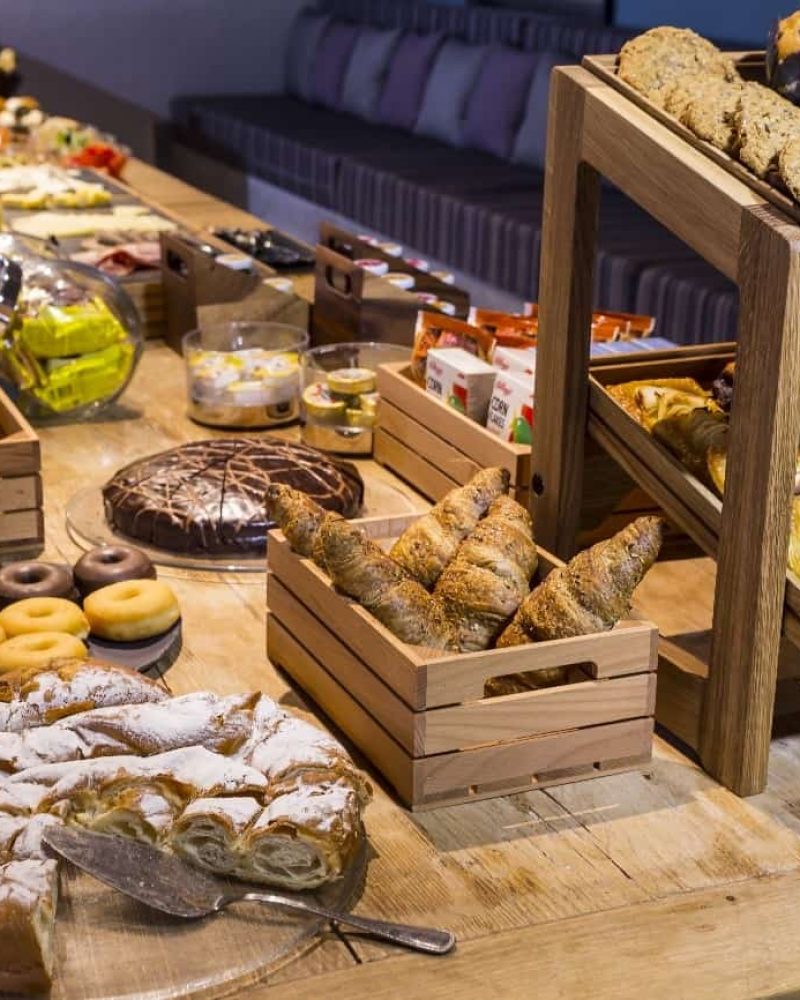 Desayunos en un hotel